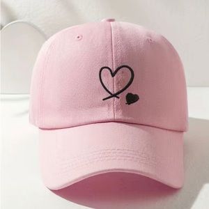 NWT Women's Embroidered Love Baseball Cap,Lightweight Adjustable Sun Protection